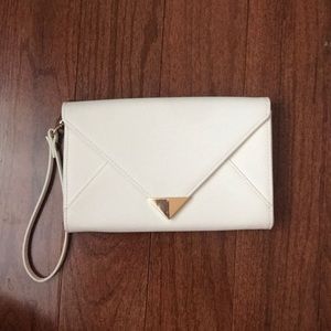 White Urban Expressions wallet/clutch